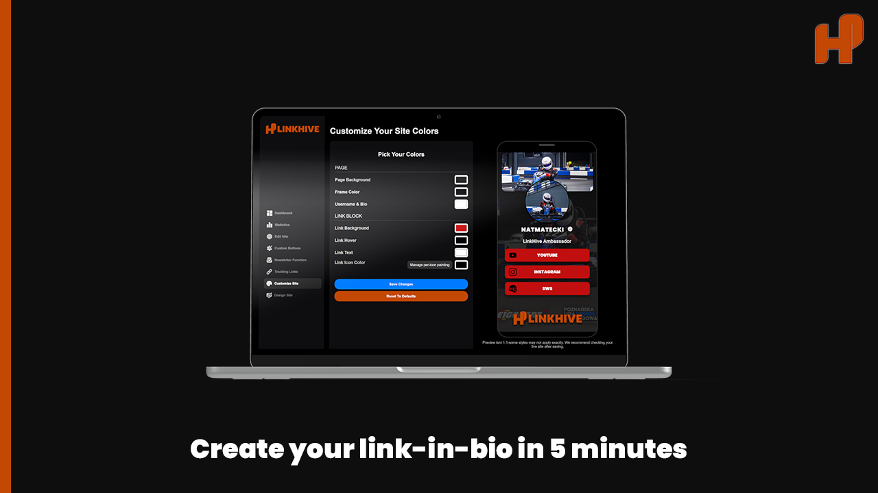 How to Build a Beautiful Bio Page for Your Brand in 5 Minutes — Step-by-Step LinkHive Guide — cover image
