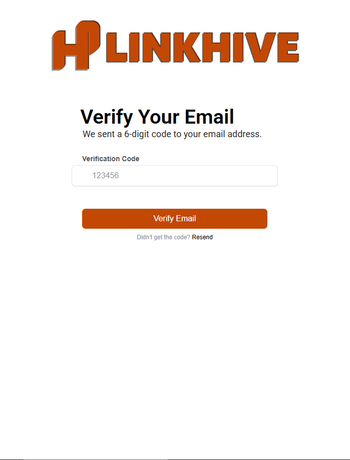Enter 6-digit verification code